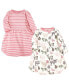 ფოტო #1 პროდუქტის Baby Girls Organic Cotton Dresses, Woodland