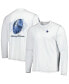 Фото #1 товара Men's White Dallas Cowboys Laces Out Billboard Long Sleeve T-shirt