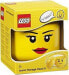 Фото #2 товара Хранение игрушек Room Copenhagen LEGO Голова для хранения "Девочка", мини | 40331725