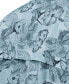 ფოტო #5 პროდუქტის Men's Short-Sleeve Marlin Floral Fishing Shirt