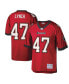 Men's John Lynch Red Tampa Bay Buccaneers Legacy Replica Jersey