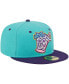 Men's Turquoise Louisville Bats Theme Nights Derby City Mint Juleps 59FIFTY Fitted Hat