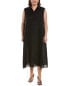 Фото #1 товара Marina Rinaldi Plus Drop Linen Dress Women's 14