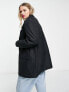 Фото #2 товара Noisy May Curve tailored blazer in black