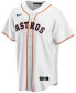 Men's Justin Verlander Houston Astros Official Player Replica Jersey Белый, 2XL - фото #2