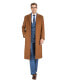 ფოტო #2 პროდუქტის Men's Knee Length Wool Blend Three Button Long Jacket Overcoat Top Coat