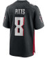 Big Boys Kyle Pitts Black Atlanta Falcons 2021 NFL Draft First Round Pick Game Jersey