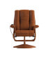 Фото #4 товара Massaging Multi-Position Recliner And Ottoman With Wrapped Base