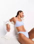 Фото #1 товара Nike Swimming Essentials sling bikini bottoms in light blue