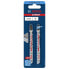 BOSCH EXPERT T141HM jig saw blade 2 units