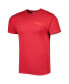 ფოტო #3 პროდუქტის Men's Scarlet San Francisco 49ers Fast Track Tonal Highlight T-shirt