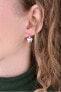 Фото #2 товара Girl´s Silver Flower Crystal Earrings