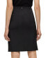 Women's Wool Slim-Fit Pencil Skirt