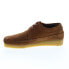 Clarks Weaver 26165082 Mens Brown Suede Oxfords & Lace Ups Casual Shoes