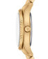 ფოტო #3 პროდუქტის Women's Lexington Three-Hand Gold-Tone Stainless Steel Watch 26mm