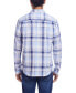 Фото #2 товара Men's Long Sleeve Cotton Woven Plaid Shirt