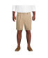 ფოტო #1 პროდუქტის Big & Tall Comfort Waist Pleated 9" No Iron Chino Shorts