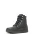 Фото #4 товара Harley-Davidson Watkins Lace D93758 Mens Black Leather Lifestyle Sneakers Shoes