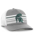 Фото #3 товара Men's Charcoal Michigan State Spartans Brrr Altitude Trucker Adjustable Hat