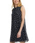 ფოტო #3 პროდუქტის Women's Sleeveless Ruffled Chiffon Shift Dress