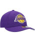 Фото #4 товара Men's Purple Los Angeles Lakers Team Low Profile 59Fifty Fitted Hat