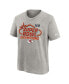 Big Boys and Girls Gray Kansas City Chiefs Super Bowl LVIII Champions Trophy Collection T-shirt