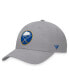 ფოტო #1 პროდუქტის Men's Gray Buffalo Sabres Extra Time Adjustable Hat