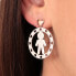 Steel earrings Talismani SAQE04