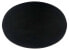 Leder Tischset KANON oval schwarz