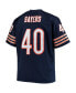 Фото #2 товара Men's Gale Sayers Navy Chicago Bears Big and Tall 1969 Retired Player Replica Jersey