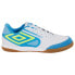 Сороконожки для футбола Umbro Club 5 Bump White / Safety Yellow / Malibu Blue, 44 - фото #2