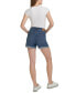 ფოტო #9 პროდუქტის Women's High-Rise Roll-Cuff Shorts