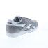 Reebok Classic Nylon Mens Gray Suede Lace Up Lifestyle Sneakers Shoes