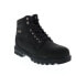 Фото #2 товара Lugz Brigade HI MBRIGHN-001 Mens Black Synthetic Lace Up Casual Dress Boots