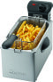 Clatronic FR 3587 - Deep fryer - 3 L - 3 L - Single - Black,Stainless steel - Rotary