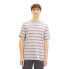 TOM TAILOR 1039591 Striped short sleeve T-shirt Grey White Red Yd Stripe, M - фото #1