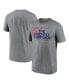 Фото #1 товара Men's Heathered Charcoal Chicago Cubs Local Rep Legend Performance T-shirt
