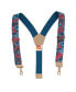 Фото #6 товара Baby Boys Spider-Man Button Down Shirt Twill Pants Suspenders and Bow-Tie 4 Piece Outfit Set to