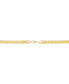ფოტო #5 პროდუქტის Curb Link 20" Chain Necklace in 14k Gold-Plated Sterling Silver