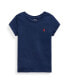 Toddler and Little Girls Cotton Jersey Short Sleeve T-shirt