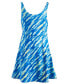 ფოტო #1 პროდუქტის Big Girls Tie-Dyed Flounce Active Dress, Created for Macy's