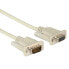 Фото #2 товара ROLINE VGA Cable - HD15 F - HD15 M - B-A 10 m - 10 m - VGA (D-Sub) - VGA (D-Sub) - Male - Female - Grey