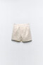 Фото #6 товара Стеганая юбка-шорты с узлом ZARA