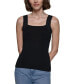 Фото #1 товара Women's Logo-Strap Square-Neck Top