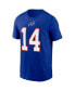 ფოტო #4 პროდუქტის Men's Stefon Diggs Royal Buffalo Bills Name and Number T-shirt