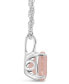 Citrine (1-7/8 ct. t.w.) Pendant Necklace in Sterling Silver. Also Available in Sky Blue Topaz, Rose Quartz and Amethyst