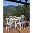 Garden chair Garbar Garrotxa Anthracite polypropylene 43 x 52 x 89 cm 4 Units (4 Pieces)