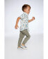 Фото #3 товара Boy Stretch Twill Jogger Pants Castor Gray - Toddler Child