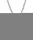 ფოტო #1 პროდუქტის Women's Round Capricorn Pendant Necklace