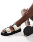 Фото #1 товара Truffle Collection double strap sandals in white